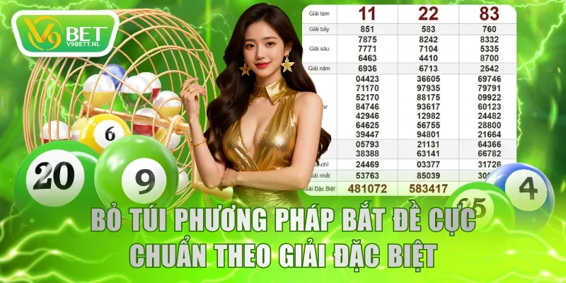 Bỏ túi phương pháp bắt đề cực chuẩn theo giải đặc biệt
