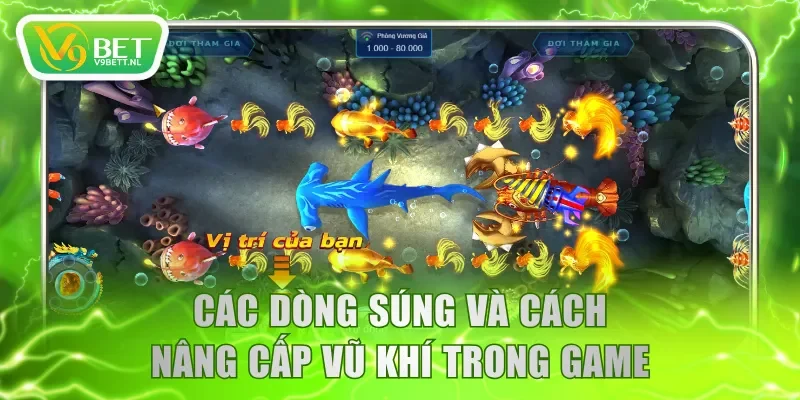 Các dòng súng và cách nâng cấp vũ khí trong game