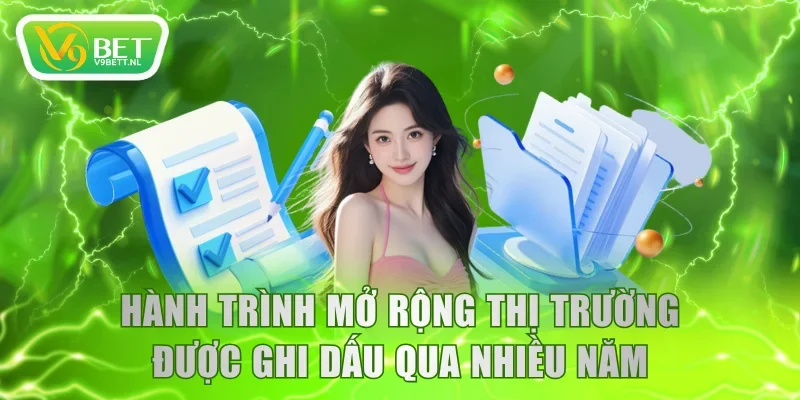 Hành trình mở rộng thị trường được ghi dấu qua nhiều năm