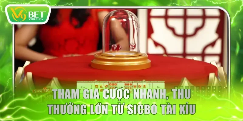 Tham gia cược nhanh, thu thưởng lớn từ Sicbo Tài Xỉu